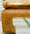 1950s Vintage Large Square Coastal Cane, Rattan and Wood Coffee Table With Glass Top For Sale - Image 4 of 13