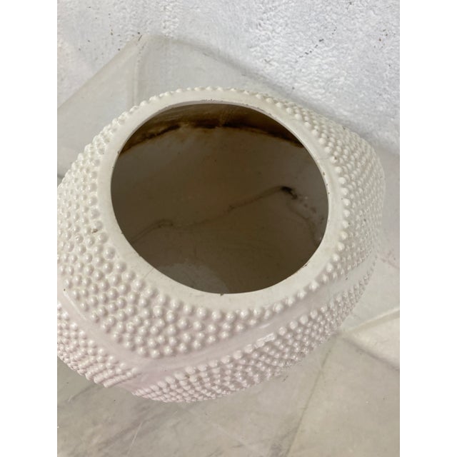 Italian Ceramic Hedgehog Planter For Sale - Image 4 of 8