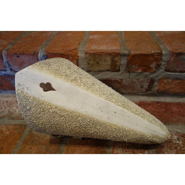 Late 19th Century Antique French Majolica Barbotine Wall Pocket Flower Vase 19th Century Confetti For Sale - Image 5 of 13