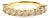 14K Yellow Gold Plated .925 Sterling Silver 2.0 Cttw Round Brilliant Cut Diamond 10 Stone Anniversary Band Ring - Size 8 For Sale