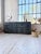 Wood Blue Patinated Oak and Beech Workshop Cabinet with Drawers, 1950s For Sale - Image 7 of 18