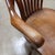 1950s Mid-Century Traditional Taylor Chair Co. Solid Birch Walnut Swivel Banker's Chair For Sale - Image 5 of 14