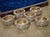 Antique French Silver and Glass Salt Cellar Set, Charles Dubret, Circa 1890 For Sale - Image 14 of 18