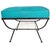 16 1/2"H x 22"W x 17"D A classic piece of 1950s Atomic Age design, this versatile ottoman seamlessly pairs functional...