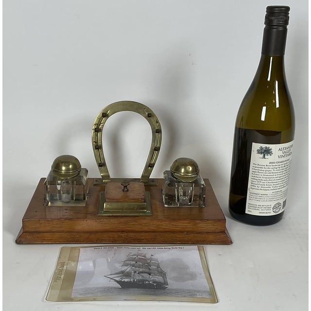 Yachtsman and Horseman Arthur Curtiss James Desk Set For Sale In Boston - Image 6 of 11