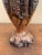 1970s Hand-Carved Chrysanthemum Wood Vase From Marshall Field’s For Sale - Image 9 of 11