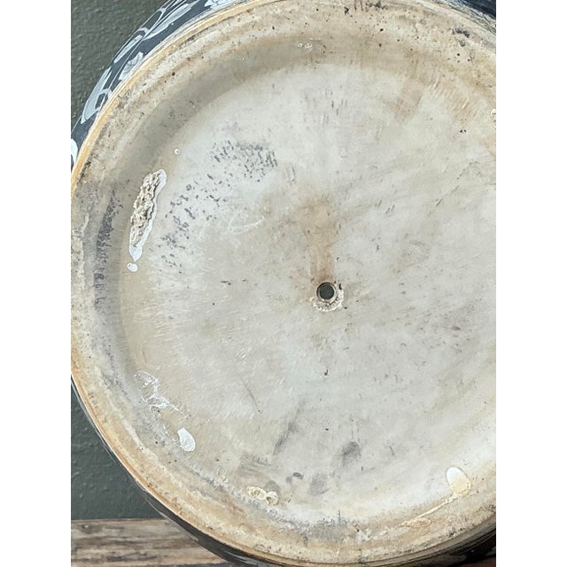 Vintage Printed Floral Ceramic Planter For Sale - Image 11 of 12