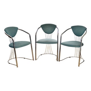 Italian Dining Chairs, 1990s, Set of 3 For Sale