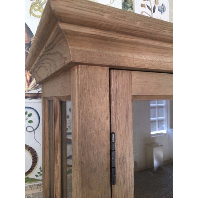 Restoration Hardware Hampton Casement Glass Hutch Chairish