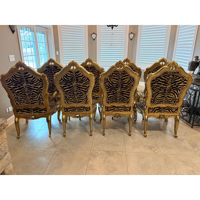 Maitland - Smith Maitland Smith Dining Chairs For Sale - Image 4 of 8