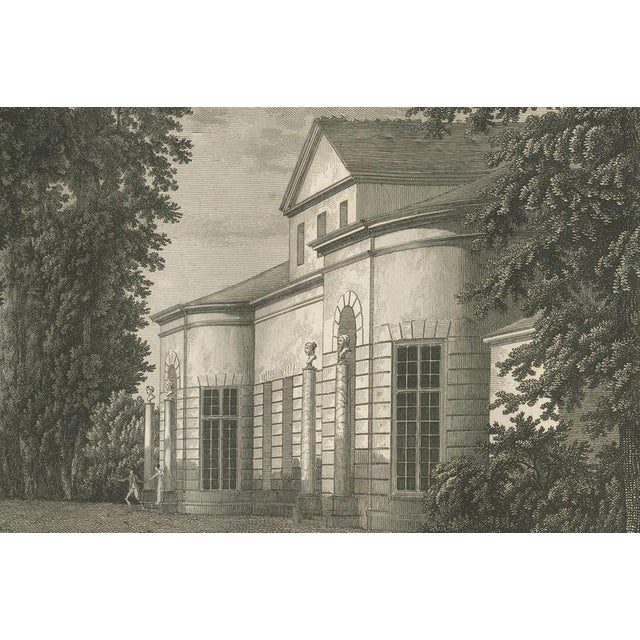 Early 19th Century Louis-Pierre Baltard, Upper Mall Avenue in the Park of Saint-Cloud, 1803, Engraving For Sale - Image 5 of 9