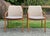 Pair of teak dining chairs designed by Henning Kjaernulf for Korup Stolefabrik model 23, circa 1960, Denmark. Solid teak...