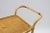 Wood Italian Bamboo and Rattan Bar Cart Serving Trolley, 1950s For Sale - Image 7 of 9