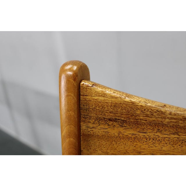 Wood Mid-Century Danish Dining Chairs in Afzélie and Beech, 1960s, Set of 4 For Sale - Image 7 of 18