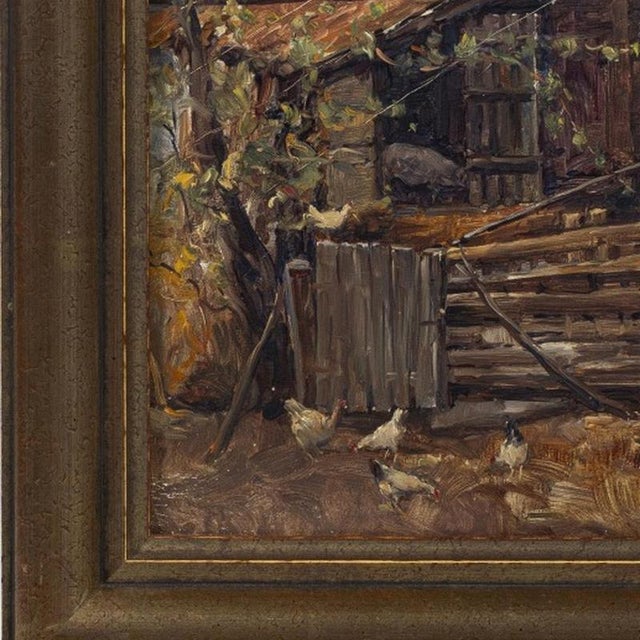 Modern José Cavadas, Woodcocks, Oil Painting, 20th Century For Sale - Image 3 of 6