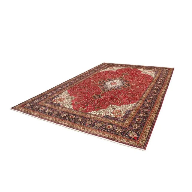 Tabriz Rug with Mahi Pattern For Sale - Image 11 of 11