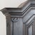 19th Century Danish Baroque Oak Large Black Painted Armoire For Sale - Image 4 of 18