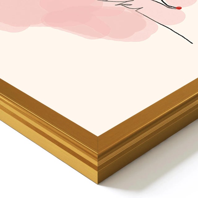 DESCRIPTION: The Sunday Brunch by The Cartorialist in Gold Frame, Large Art Print SPECIFICATIONS: Type: Giclée Art Print...