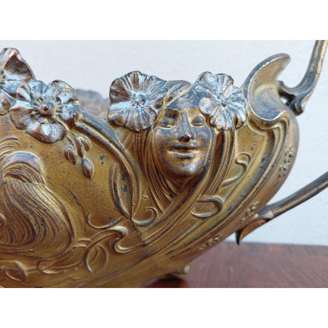 Bronze Planter by Claude Bonnefond, 1890s For Sale - Image 11 of 17