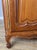 Vintage French Louis XVI Style Carved Oak 4-Door Armoire For Sale - Image 9 of 12