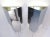Metal Pair of Mid-Century Modern Angular Chrome Wall Sconces For Sale - Image 7 of 7