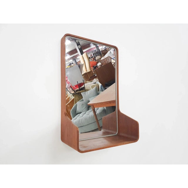 Auping Euroika Mirror by Friso Kramer for Auping, the Netherlands, 1963 For Sale - Image 4 of 9