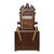Carved Walnut Marble Top 3 Drawer Dresser With Extra Hidden Drawer C1880 For Sale - Image 12 of 12