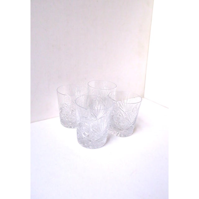 Bohemia Rocks' Cocktail Glasses, Circa Mid-20th Century For Sale - Image 4 of 8
