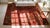1920s Ruby Red Flora Bamboo Antique Chinese Art Deco Carpet 8'10" X 11'7" Knotted Wool Rug For Sale - Image 13 of 15