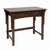 Wood Mission Quarter Sawn Oak Writing Desk - Walnut For Sale - Image 7 of 11