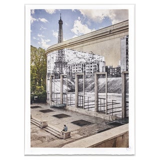 JR, Palais de Tokyo, 4:12 p.m., August 28, 2020, Lithograph For Sale