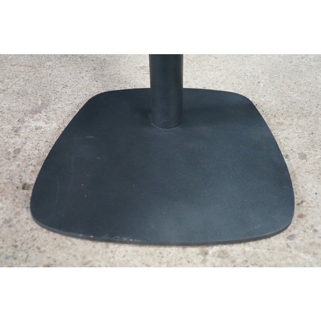 Late 20th Century Lerin Ceramic Faux Marble Modern Contemporary End Table 26" For Sale - Image 14 of 15