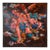 Lu Peng Large Colorful Provocative Acrylic Painting Titled Floating, 1996, Chinese For Sale