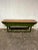 Stunning 3 drawer Dongbei Table. Contrasting green cabinetry topped with honey colored top surface. Fantastic patina. 3...