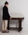 19th Century France Victorian White Wood Console Table For Sale - Image 10 of 11