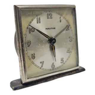 Vintage German Clock from Mauthe, 1930s For Sale