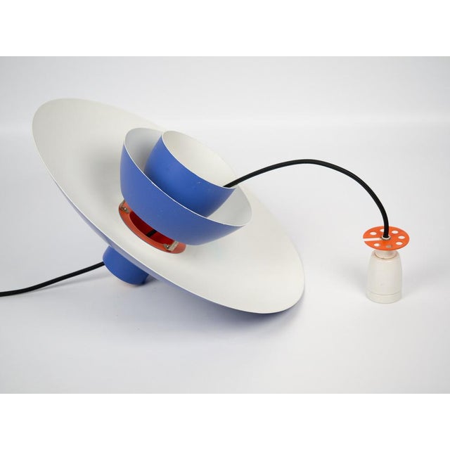 Blue Vintage Danish PH 4/3 Lamp by Poul Henningsen for Louis Poulsen, 1966 For Sale - Image 8 of 13