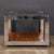 1960s Vintage English Chrome, Glass and Wood End Table from Merrow Associates, 1960s For Sale - Image 5 of 15