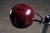 1970s Chrome and Bordeaux Floor Lamp by Enrique Franch for Metalerte, 1970s For Sale - Image 5 of 11