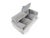 Gray Maralunga Two-Seater Sofa by Vico Magistretti for Cassina For Sale - Image 8 of 11