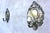 Rococo Italian Rococo Revival Zinc Wall Sconces, 1950s, Set of 2 For Sale - Image 3 of 10