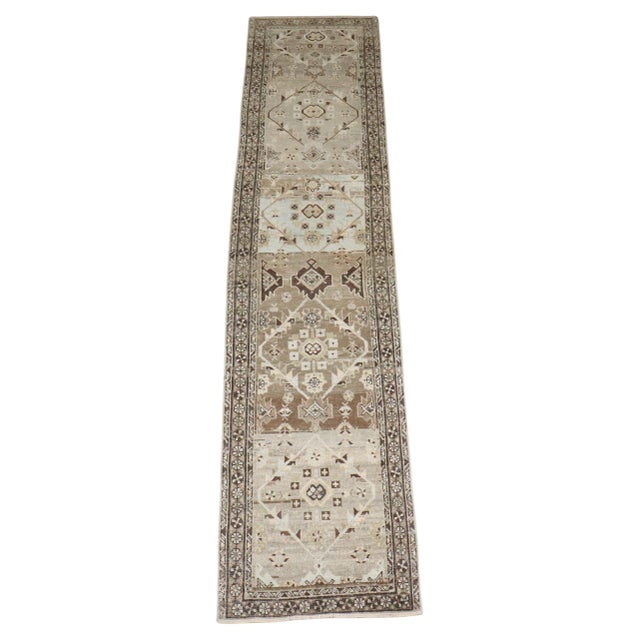 A narrow early 20th-century Persian Malayer Runner Details rug no. j4356 size 1' 11" x 8' 9" (58 x 267 cm)