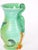 Green Mid-20th Century Burleigh Ware England Green Ceramic Heron Pitcher For Sale - Image 8 of 12