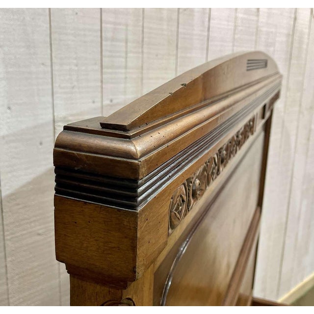 Wood Art Deco Bed, 1920s For Sale - Image 7 of 14