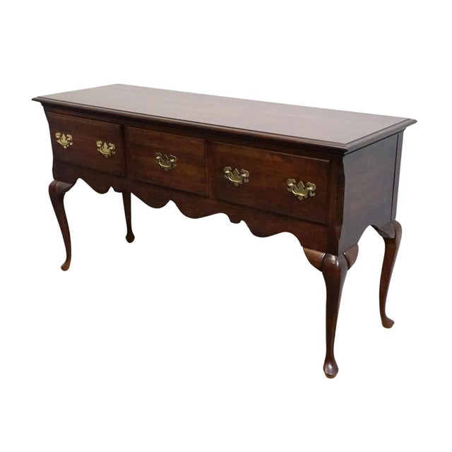 CRESENT FURNITURE Solid Cherry Traditional Style 62" Sideboard Buffet 33.25" High 62" Wide 20" Deep We specialize in high...