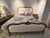French Upholstered Rose Bed For Sale - Image 10 of 14