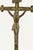 Brass 18th /19th C. Brass Crucifix Corpus Christi on Tripod Stand For Sale - Image 8 of 12