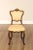 French Early 20th Century Louis XV Style Parcel Gilt Side Accent Chair For Sale - Image 3 of 12