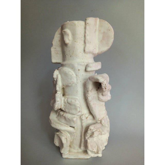 Ceramic 13.2" Sculptural Ceramic Vase 'Las Meninas' # 1 For Sale - Image 7 of 7