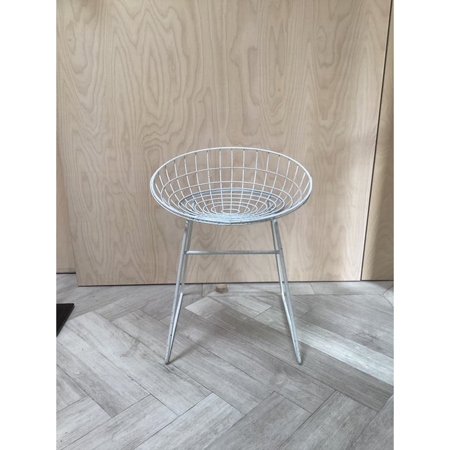 Mid-Century Modern Wire Chair by Cees Braakman for Pastoe, 1960 For Sale - Image 3 of 6